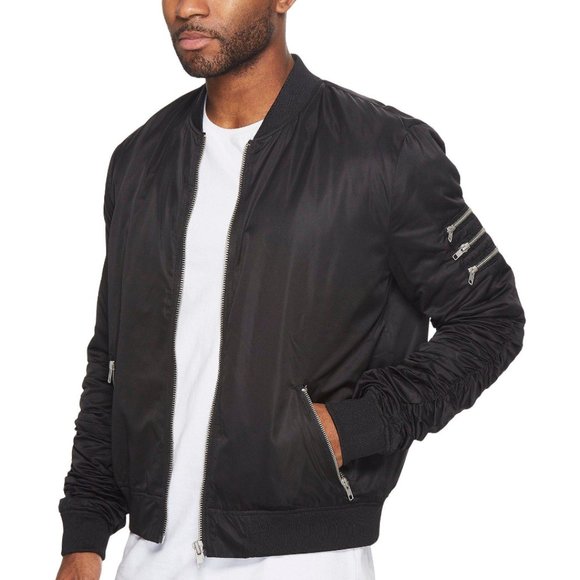 nANA judy Other - NANA JUDY Black La Brea Bomber Jacket Sz S